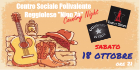 SABATO 18 OTTOBRE - Country Star