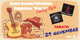 SABATO 29 NOVEMBRE - Country Star