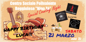 SABATO 21 MARZO - Country Star